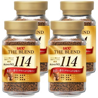 ucc THE BLEND 114即溶咖啡, 90g, 1入, 4罐