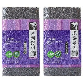 銀川 有機黑糙米, 900g, 2包