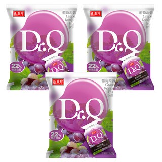 盛香珍 Dr.Q葡萄蒟蒻, 265g, 3袋