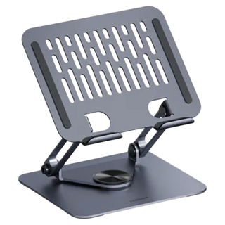 HAGiBiS 海備思 鋁合金平板旋轉電腦支架, iPS03, 深空灰, 1個