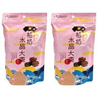 農七十生物科技 格格水晶大棗 無防腐劑 天然精選, 330g, 2袋