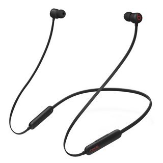 Beats Flex 無線入耳式耳機，配備Apple W1晶片，支援音訊分享，內建降風噪麥克風，全天候12小時電池續航, A2295, 經典黑紅色