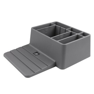 CARTEM 貨車用寬版中控臺收納整理箱, 參考內容, 灰色