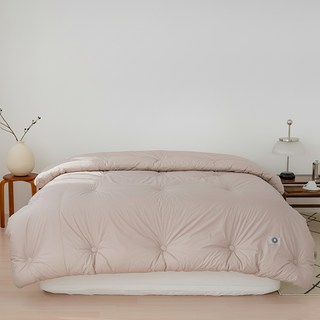 灰牛 國產 100支 Supima 棉 飯店式 薄被, 米色