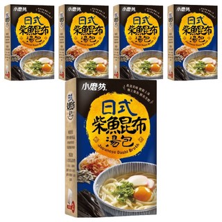 小磨坊 日式柴魚昆布湯包, 16g, 5盒