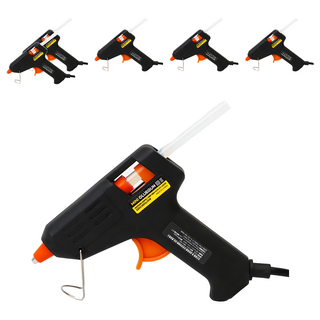 TSP 迷你熱熔膠槍 10W + 熱熔膠條 2入組, 6套