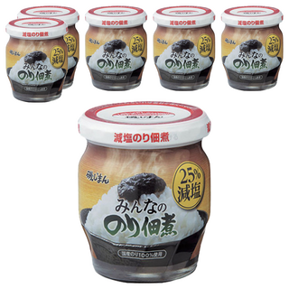 磯島 減鹽海苔佃煮 145g, 6罐