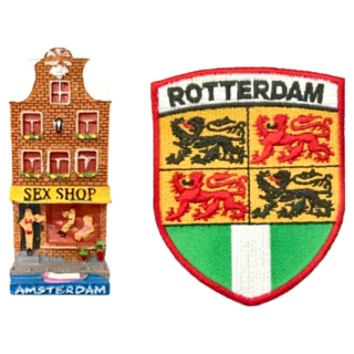 A-ONE 匯旺 荷蘭 電箱裝飾 + 鹿特丹布貼 Set