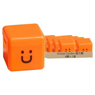 Global Garden 盛花園 Coffeehead 超方塊 冷萃深烘快飲系列 即溶咖啡, 8顆, 2g, 1盒