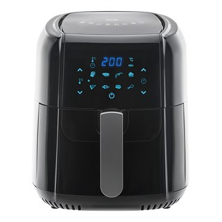 cook power 鍋寶 數位觸控式健康氣炸鍋 6公升大容量, AF-6072BA, 黑色, 1台