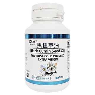 iSSana 愛善那 純黑種草油膠囊 通過ISO/HACCP國際認證, 60顆, 0.7g, 1罐