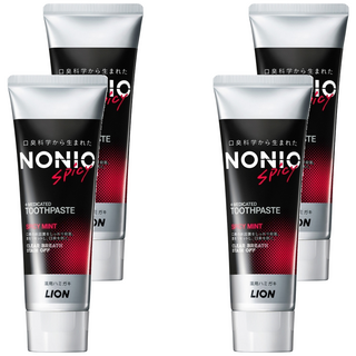 LION 獅王 NONIO 終結口氣牙膏 酷樂薄荷 日本產, 130g, 4條