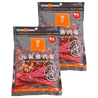 HUTONG 胡同 元氣豬肉條 (柴魚口味), 超嫩口感, 頂級乾燥, 慢火烘烤, 140g, 2包