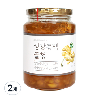 姜清白古忠, 500g, 1罐, 2罐