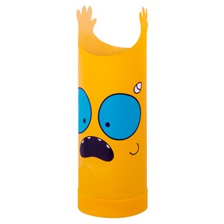 Waboba 鬼臉圓環滑翔翼，適合6歲以上，長度15公分, 吃驚黃, 1個