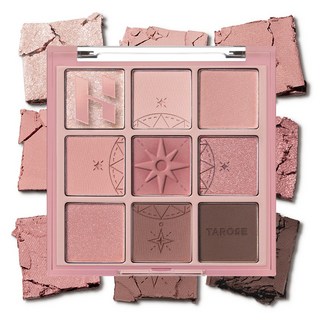 HOLIKA HOLIKA My Fave Mood Eye Palette九宮格眼影盤 8g, Pick The Rose, 1個