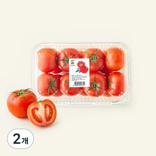 광식이 농장 완숙 토마토, 2kg, 2팩