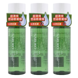 NARUKO 牛爾 台灣公司貨 茶樹抗痘粉刺調理水, 150ml, 3瓶