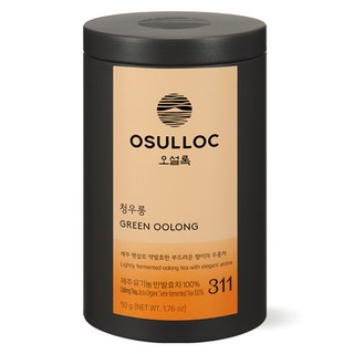 오설록 유기농 청우롱차, 50g, 1개