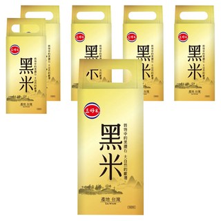 三好米 黑糯糙米, 1.2kg, 6包