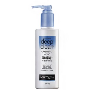 Neutrogena 台灣公司貨 深層卸妝乳, 200ml, 1瓶