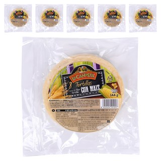 LACANASTA 玉米和小麥墨西哥薄餅 12公分, 144g, 6個