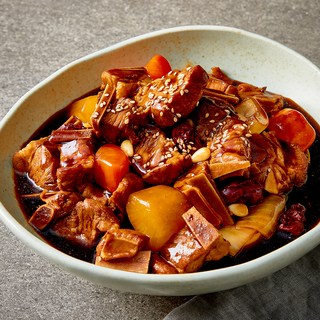 더푸짐 한돈 양념 한입 찜갈비, 500g, 1팩
