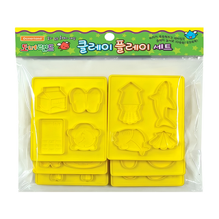 Donerland 雙面模型 訓練手部精細動作 安全無毒 符合國際玩具安全規範, 黃色, 總匯 黃色, 1組