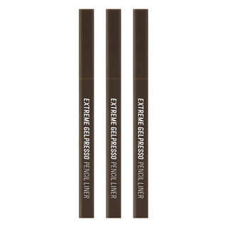 CLIO 珂莉奧 EXTREME 方管眼線膠筆 0.35g, 01黑棕色, 1支, 3支