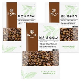 焙炒玉米茶, 1入, 3個, 1kg