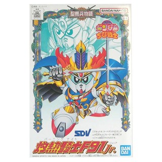 BANDAI SD鋼彈 CB戰士 02 灼騎士 F91 組裝模型, 1個