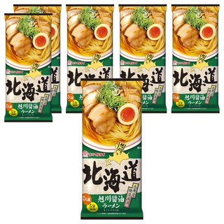 MARUTAI 丸太 北海道旭川醬油拉麵 2人份 212g, 6個