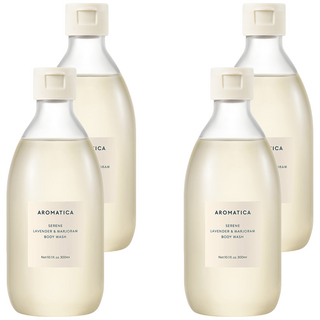 아로마티카 서렌 바디워시 라벤더 앤 마조람, 300ml, 4개