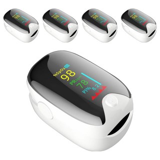 液晶指尖脈搏血氧機(家用型), 白色, 尺寸3.7cmX5.9cmX3.5cm (±5%), AD901, 5台