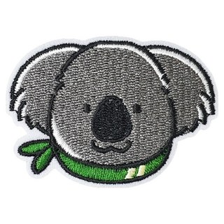 Hi 你好 刺繡貼紙, 無尾熊, 1張