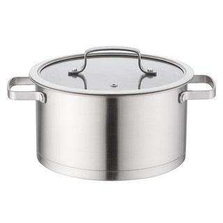 Queensense Day Seven IH電磁爐雙耳湯鍋, 1個, 20cm, 不鏽鋼