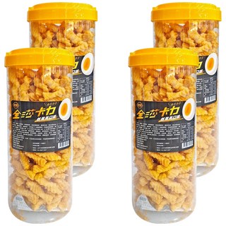 吉時饌 超大罐金沙卡力 (鹹蛋黃口味), 250g, 4罐