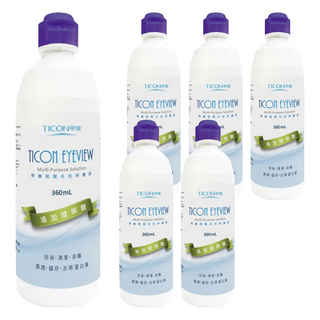 TICON 帝康 視潤多效保養液, 360ml, 6瓶