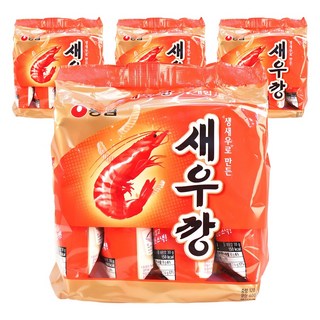 새우깡, 120g, 4개