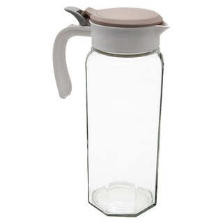 Kiyodo 紫羅蘭玻璃水壺, 隨機, 1L, 1個