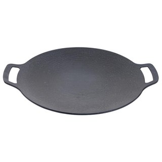 Lacena 韓國大理石重力鑄造IH萬用烤盤 深型, 大理石表面處理 加強硬度, 導熱迅速 輕薄好攜帶, 1個