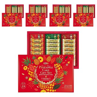 惠香 臺灣造型鳳梨酥綜合禮盒, 630g, 5盒