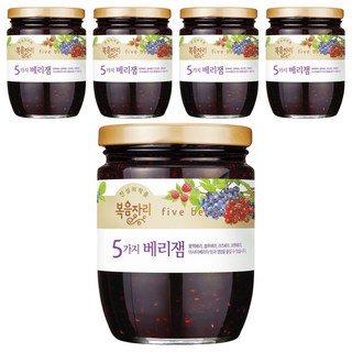 Bokumjari 綜合莓果醬, 350g, 5罐