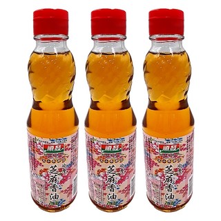 順發油品 冷壓芝麻香油, 220ml, 3瓶