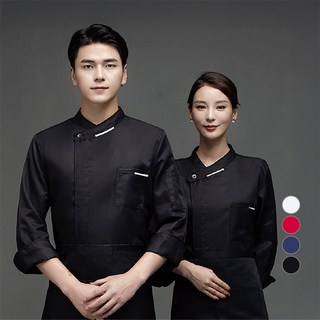 Tendoors 男女通用長袖料理廚師服