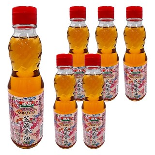 順發油品 冷壓芝麻香油, 220ml, 6瓶