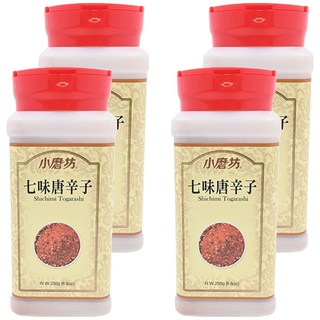 小磨坊 七味唐辛子, 250g, 4瓶