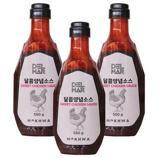 DELICIOUS MARKET 韓式香甜炸雞醬, 550g, 3個