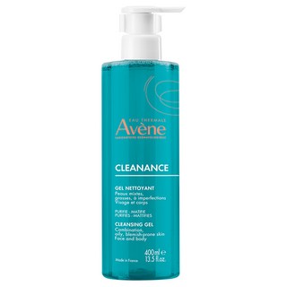 Avene 雅漾 控油舒緩潔膚凝膠, 400ml, 1瓶