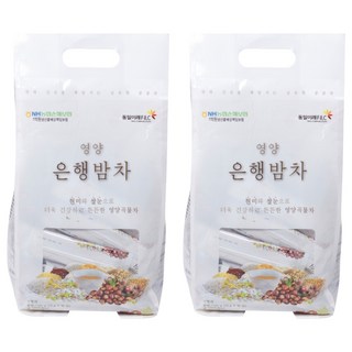 銀杏栗子茶沖泡粉隨身包, 22g, 50條, 2袋